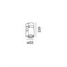 Wever & Ducré Sqube On Base 1.0 LED Deckenlampe