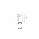 Wever & Ducré Sqube On Base 1.1 LED Plafondlamp