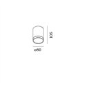 Wever & Ducré Tube 1.0 LED Plafondlamp
