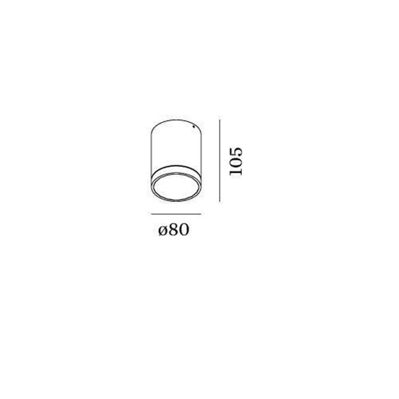 Wever & Ducré Tube 1.0 PAR16 Plafonnier