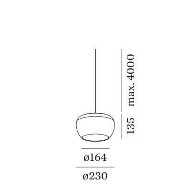 Wever & Ducré Wetro 2.0 Suspension lamp
