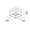 Wever & Ducré Single Inner Cover Docus | Max. 10W