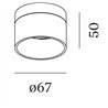 Wever & Ducré Single Inner Cover Ray | Max. 10W