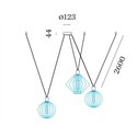 Wever & Ducré Wiro Decenter 3.0 Suspension Set | E27 | 2.6M | For 3 Shades