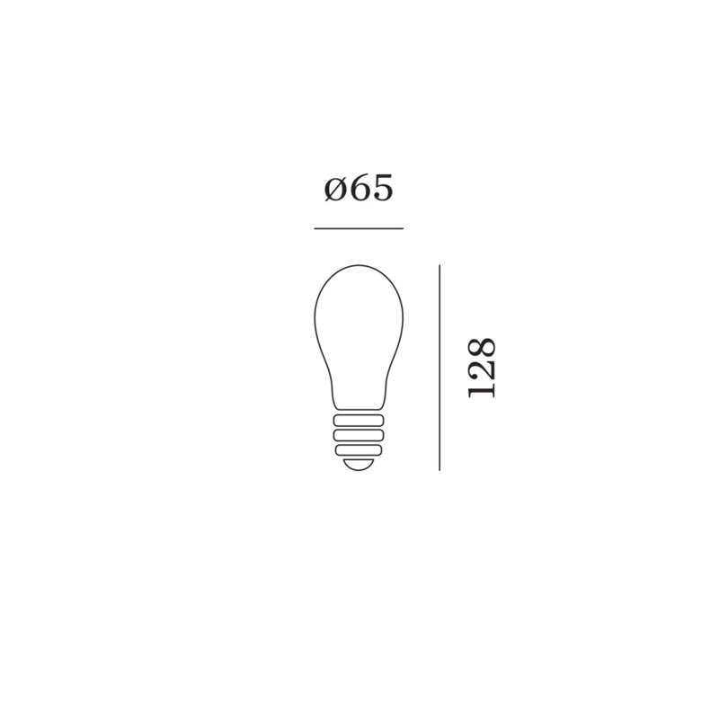 Wever & Ducré A65 LED Lamp 2700K | E27