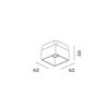 Wever & Ducré Single Inner Cover Box | Max. 10W