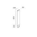 Wever & Ducré Pole 870 With Concrete Ground Fixation
