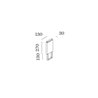 Wever & Ducré Pole 270 With Concrete Ground Fixation