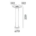 Wever & Ducré Linus Ground Fixation