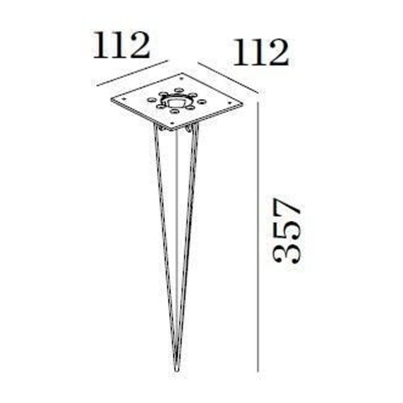 Wever & Ducré Linus Ground Spike