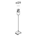 Wever & Ducré Suspension Set 3.0M 1-Phase Track | Suspended