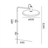 Wever & Ducré Roomor Wall 4.4 Wandlampe