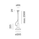 Wever & Ducré Roomor Cable 1.1 PAR16 Hanglamp