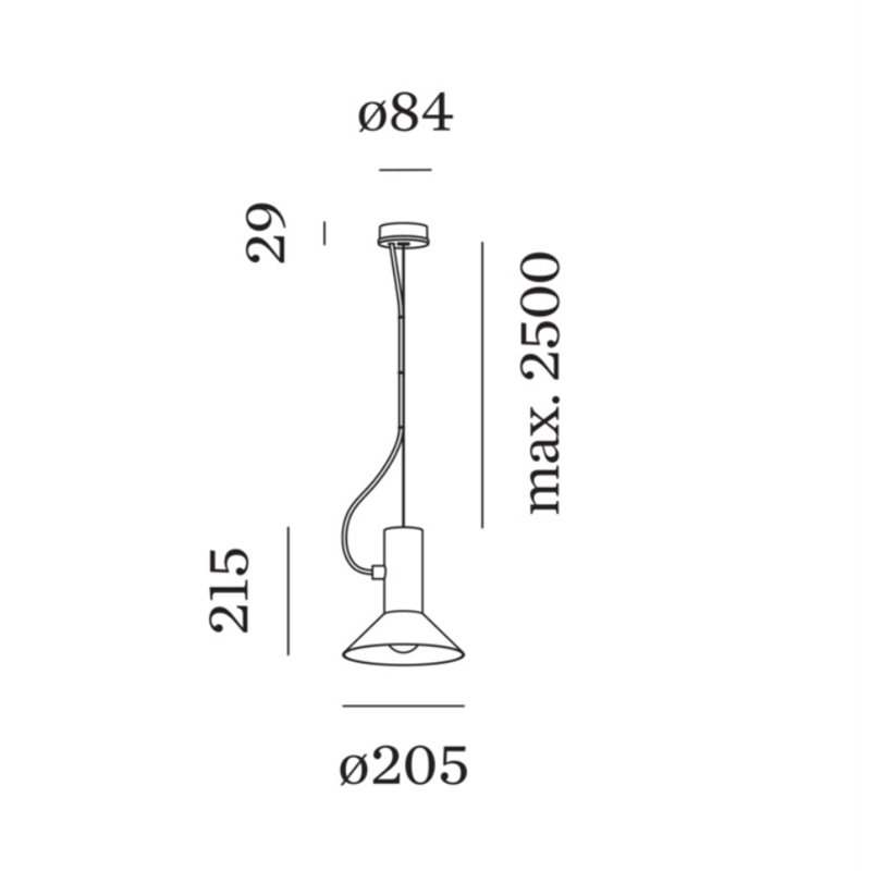 Wever & Ducré Roomor Cable 1.1 PAR16 Hanglamp