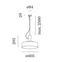 Wever & Ducré Roomor Cable 1.3 PAR16 Hanglamp
