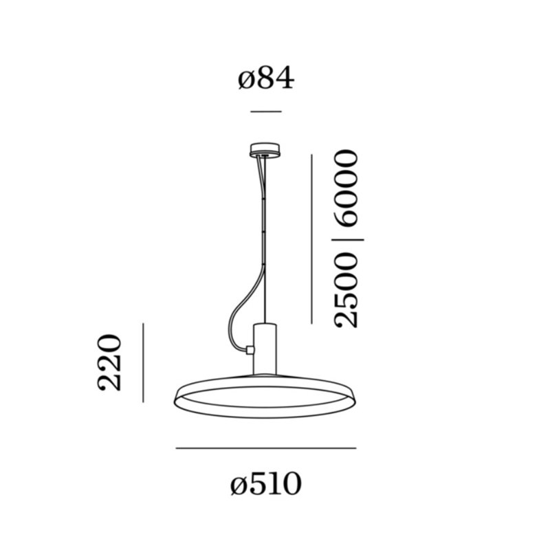 Wever & Ducré Roomor Cable 1.4 PAR16 Hanglamp