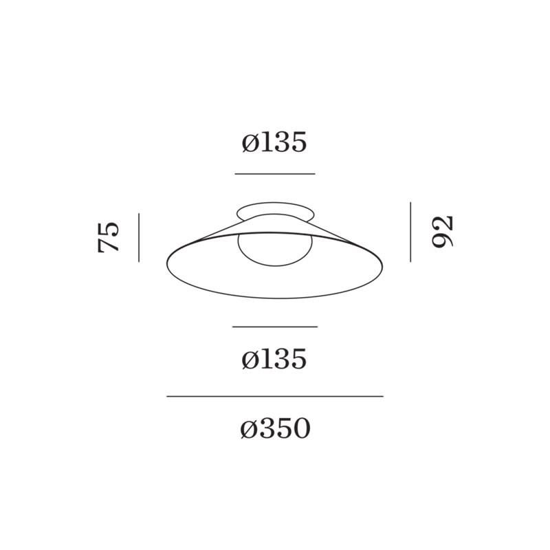 Wever & Ducré Clea 1.0 Ceiling lamp