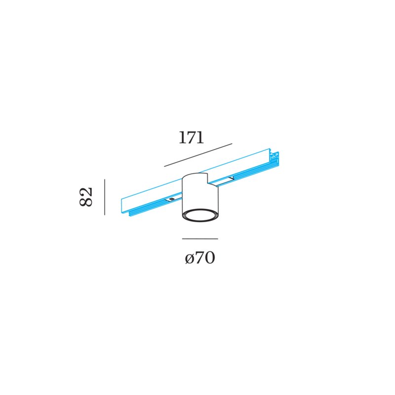 Wever & Ducré Ray On Strex 1.0 Éclairage sur rail