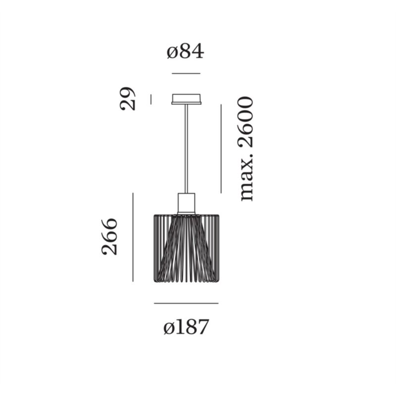 Wever & Ducré Wiro 1.8 Suspension lamp