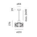 Wever & Ducré Wiro 2.0 Hanglamp