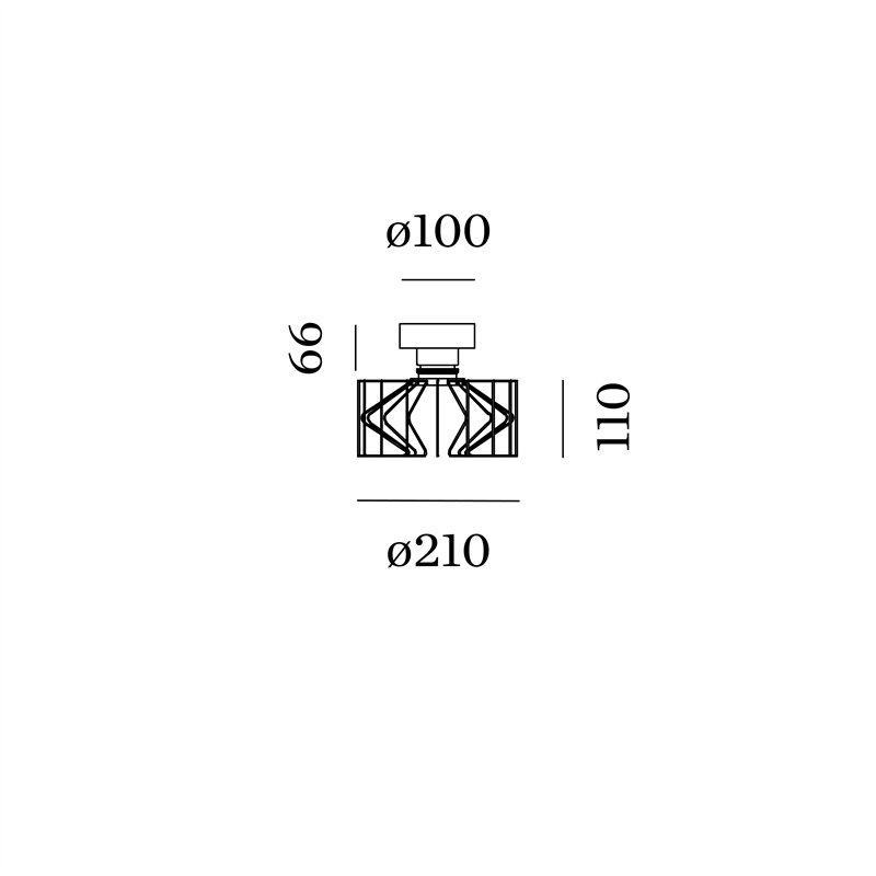 Wever & Ducré Wiro Ceiling 1.8 Plafondlamp