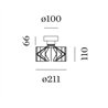 Wever & Ducré Wiro Ceiling 2.0 Deckenlampe