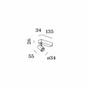 Wever & Ducré Ceno Surface 1.0 Plafondlamp
