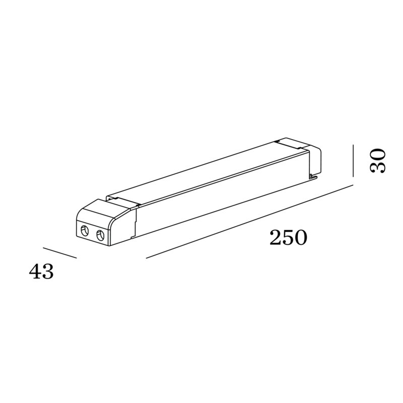 Wever & Ducré Driver 24V 100W DALI