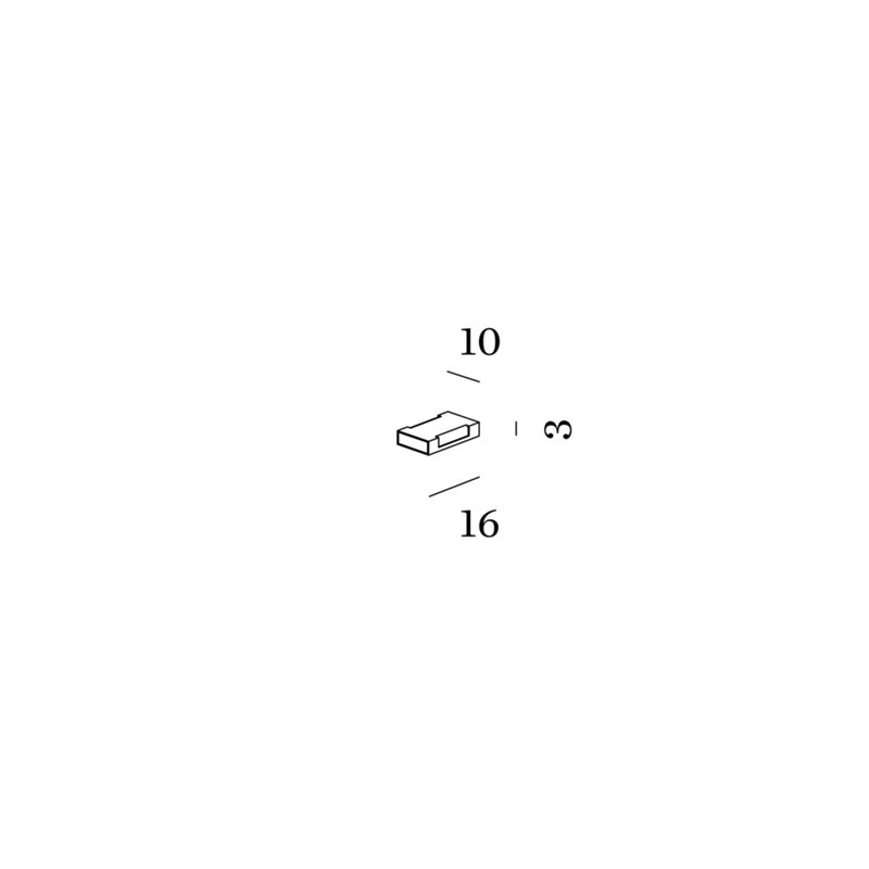 Wever & Ducré Ilane Mini Connector Strip To Strip - Continuous