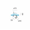 Wever & Ducré Bliek Round Petit Trimless 1.0 Spot encastré