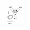 Wever & Ducré Chart Asym 1.2 Lampe de sol