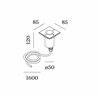 Wever & Ducré Chart 0.9 Lampe de sol