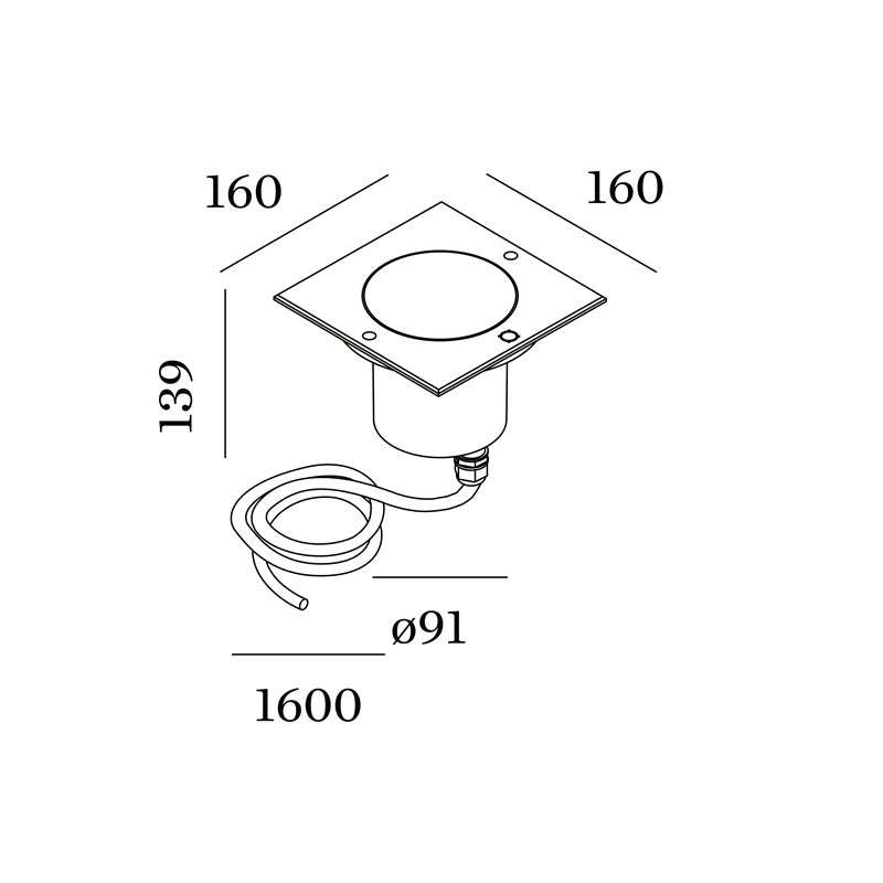 Wever & Ducré Chart 1.6 Lampe de sol