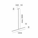 Wever & Ducré Fil 1.0 Plafondlamp
