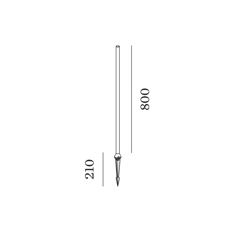 Wever & Ducré Pole 800 Straight Kiosk