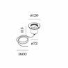 Wever & Ducré Map Asym 1.2 Lampe de sol