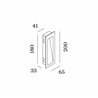 Wever & Ducré Oris 0.7 Wandlampe