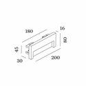 Wever & Ducré Reto Outdoor 2.0 Wandlamp