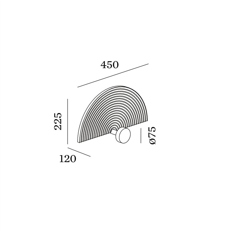 Wever & Ducré Tapis 2.0 Wall lamp