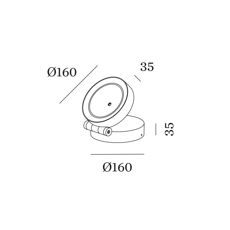 Wever & Ducré X-Beam Round 1.0 Floor lamp