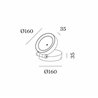 Wever & Ducré X-Beam Round 1.0 Lampe de sol