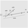 Wever & Ducré Trace Spin 1.0 Deckenlampe