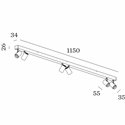 Wever & Ducré Ceno Surface 6.0 Plafondlamp