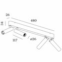 Wever & Ducré Match Surface 4.0 Plafondlamp