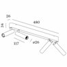 Wever & Ducré Match Surface 4.0 Plafonnier