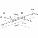 Wever & Ducré Trace Grid 1.0 Plafondlamp