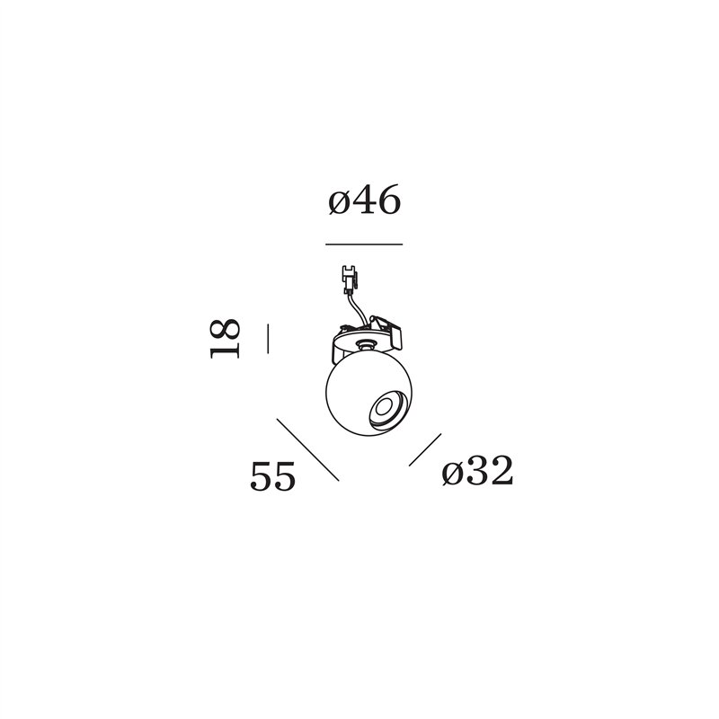 Wever & Ducré Leca 1.0 Spot encastré