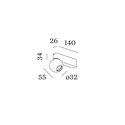 Wever & Ducré Leca Surface 1.0 Plafondlamp