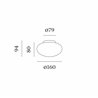 Wever & Ducré Perlez IP44 Surface 2.0 Ceiling lamp