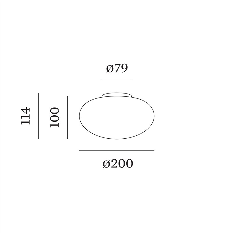 Wever & Ducré Perlez IP44 Surface 3.0 Plafondlamp